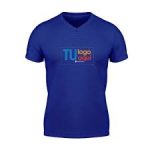 Camiseta azul personalizada